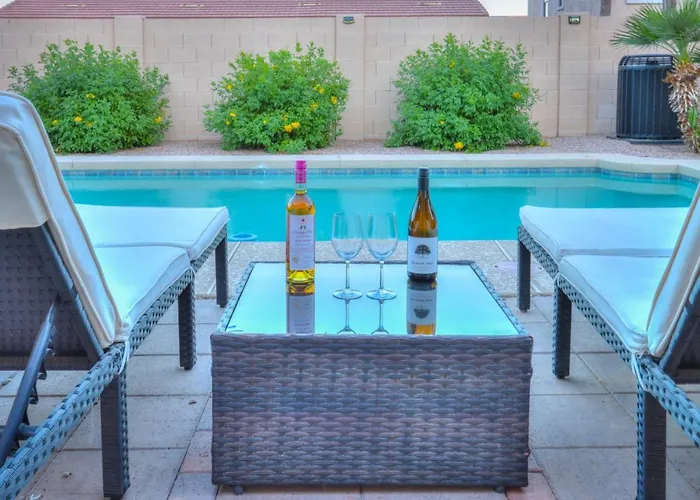 Pet Friendly 3br 2ba Private Optional Heated Pool Bbq Grill Golf Clubs Close To Park Casa Grande